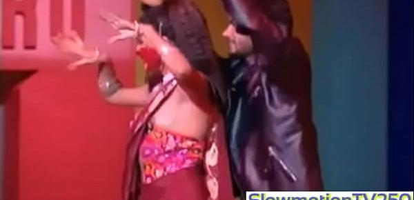  Anjala Jhaveri Boob slip Nipple visible slowmotion